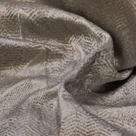 Tissu Brocart moderne 9271.GREY avec motifs sophistiqués et finition élégante